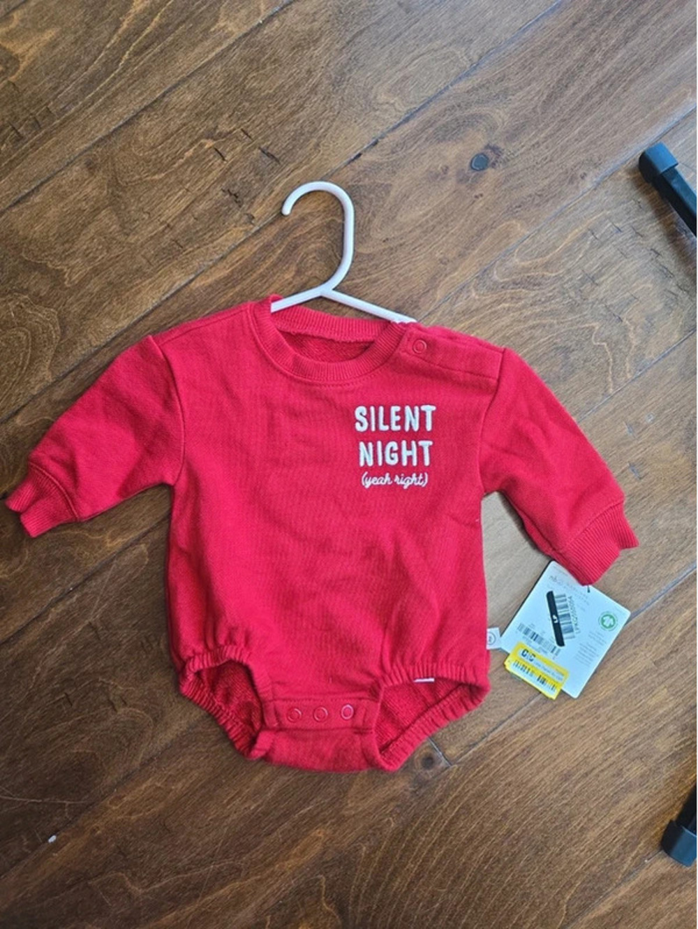 Newborn brand new little planet by carter's christmas romper.Item 458G8